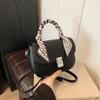 New stylish and simple silk scarf lock flip bag portable shoulder oblique span versatile women's bag