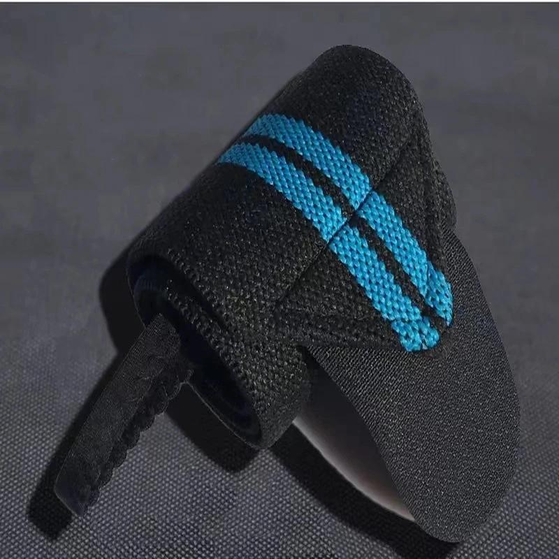 

1 шт. регулируемый браслет для поддержки запястья, поднятие тяжестей, тренажерный зал, поддержка запястья, ремни, бинты, повязка на запястье для пауэрлифтинга синий