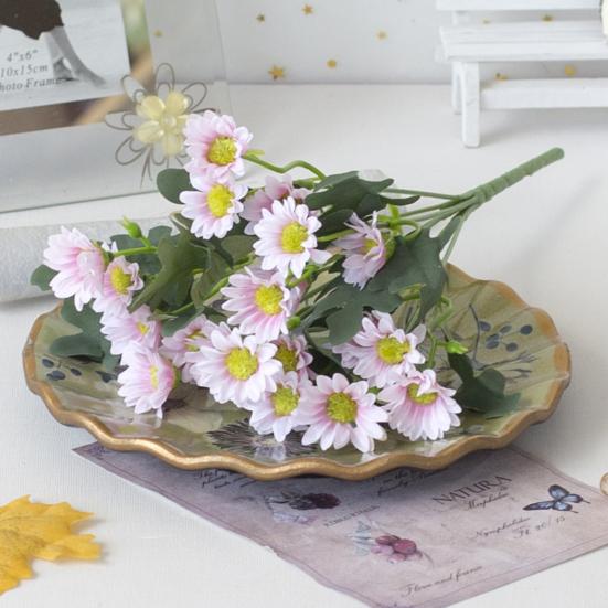 Imitation Chamomile Realistic Easy Care Fresh-keeping Creative Table Centerpiece Artificial Chamomile for Living Room
