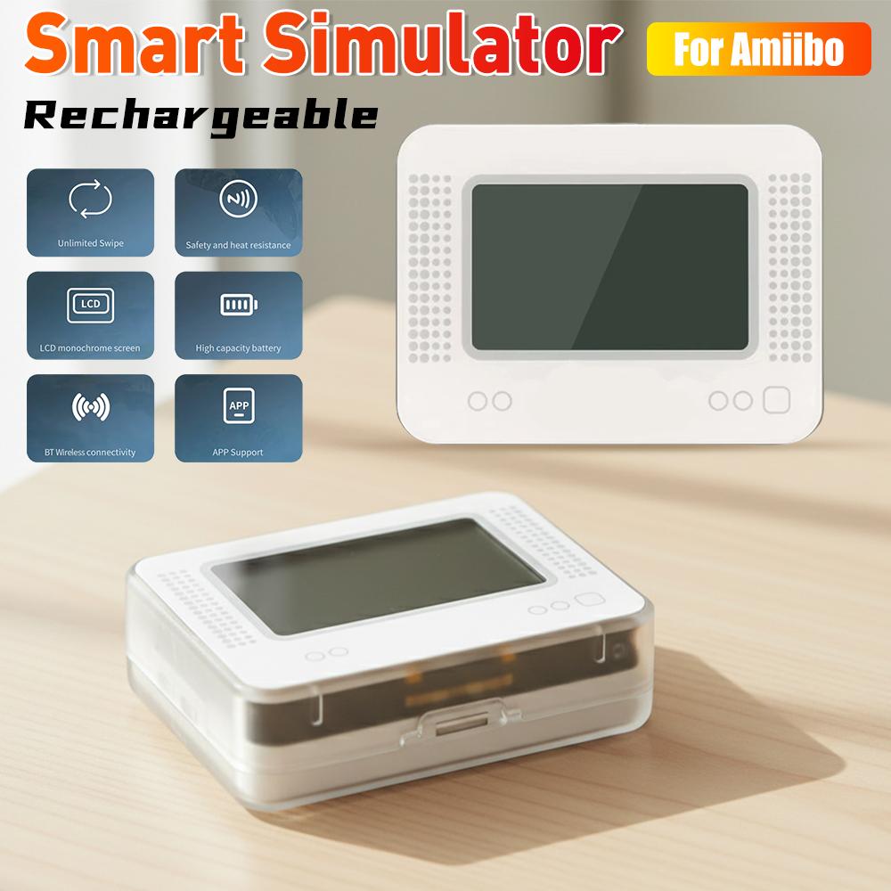 NUOVO Migliora l'Esperienza di Gioco Simulatore di Gioco Sblocco Infinito Carte Intelligente Per Amiibo Emulatore Universale Per Switch 3DS Wii U Acce