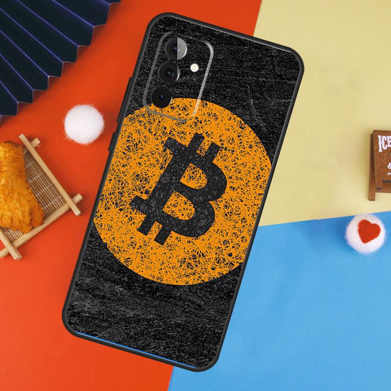 Bitcoin Case For Samsung Galaxy A52 A32 A12 A53 A33 A23 A13 A54 A34 A14 A51 A15 A25 A35 A55 Cover