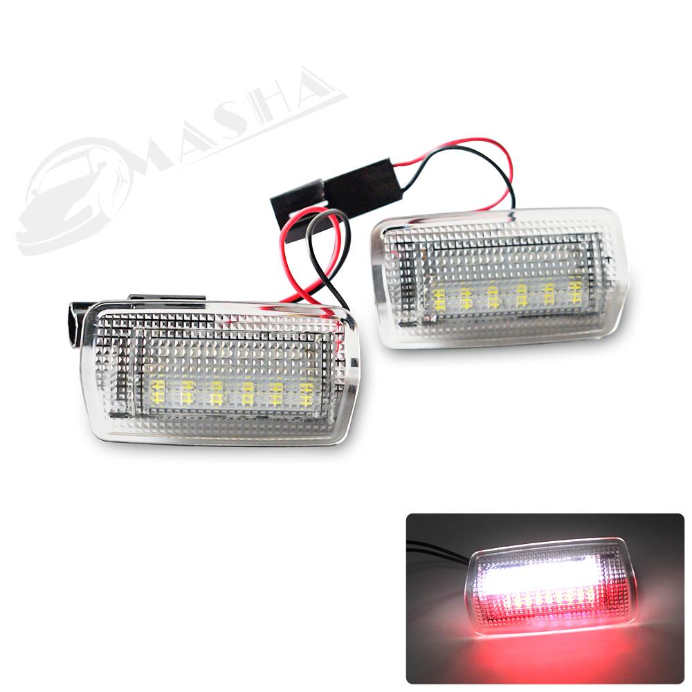 

2 шт. светодиодный автомобильный дверной фонарь для Toyota Camry 40 50 55 V40 V50 V55 XV40 XV50 XV55 2017 2018 - 2007 2010 автоматический сигнальный фонарь For Toyota-Red