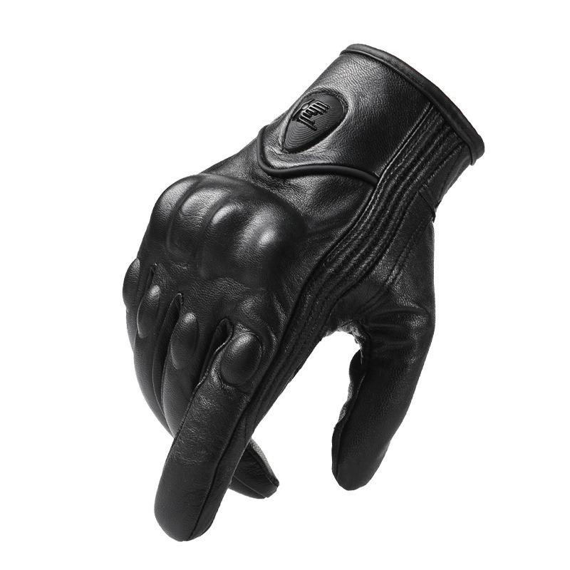 Motorcycle cycling thermal gloves for men and women outdoor men's retro Harley four-season defense