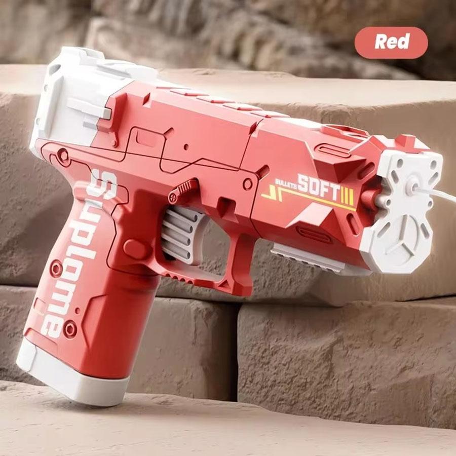 Portable Children Water Gun Manual Ice Burst Automatic Reloading Waterguns Summer Outdoor Pool Garden Fight Games Toys for Kids