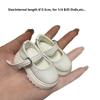 4 Colors Dolls Bright Leather Boots Internal Length 6*2.5cm Dress Up Footwear  for 1/4 BJD Dolls