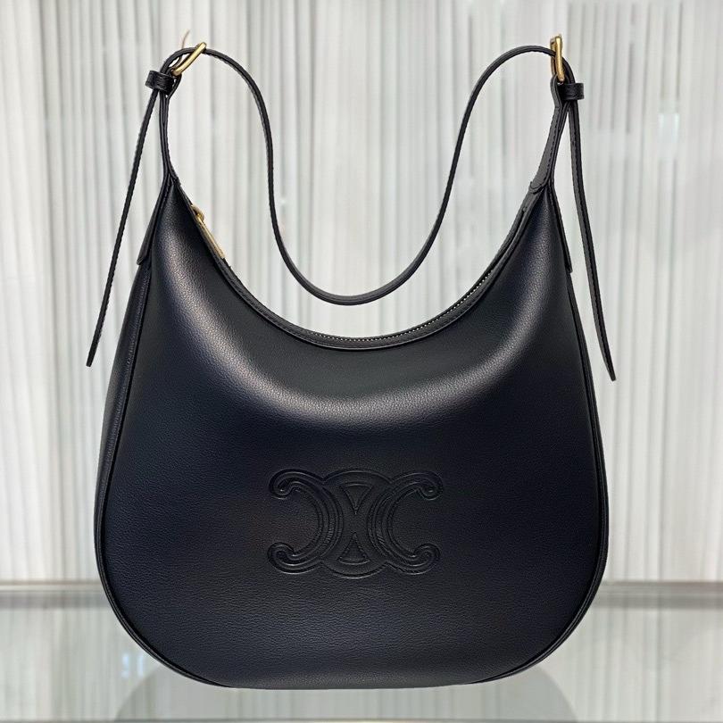 Women's Bag 2024 New Arc De Triomphe Moon Bag Large Capacity Commuter Underarm Bag Retro Messenger Bag Versatile Shoulder