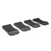 4Pcs Tire Protection Ramp Set Polypropylene Anti Slip Vehicle Storage Ramp Set for Flat Spot and Flat Tire Prevention