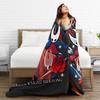 Super Warm Blanket Airplane Travel Hollow Knight Silksong Throw Blanket Flannel Bedspread For Couch Chair Pattern Sofa Bed Cover