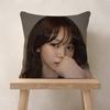 Singer CChaewon beauty  Pillow Covers Cartoon Sofa Decorative Home Doublesided Printing Short Plush Cute Cushion Cover