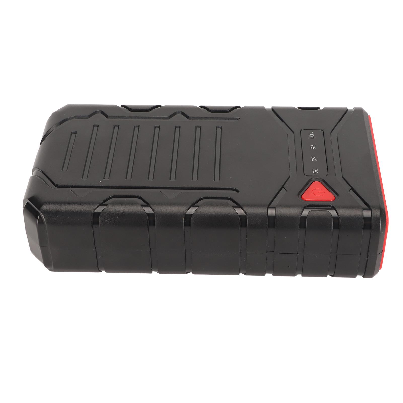 

Автомобильные пусковые устройства 1000A пиковая емкость 10400 мАч аккумулятор 12 В портативное пусковое устройство для бензина объемом до 6,0 л US Plug