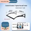 Aluminum Alloy Outdoor Sunshade & Rain Shield for Balcony Windows