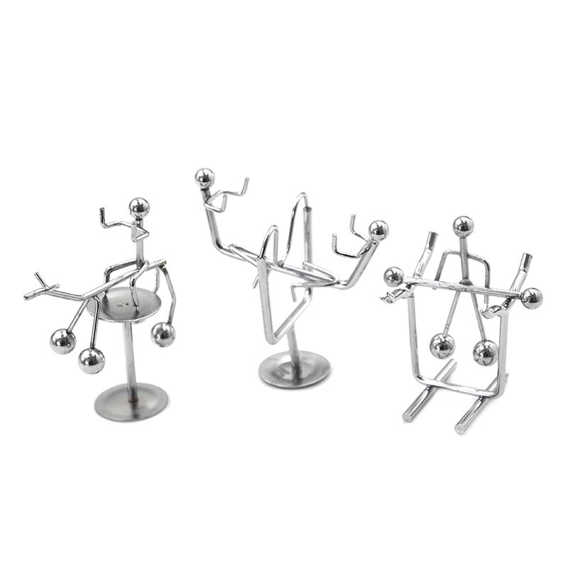 Mini Newton'S Cradle Balance Balls Physics Classic Science Fun Desk Toys Office