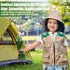 Kids Outdoor Adventure Kit Explorer Vest And Hat Set Pretend Play