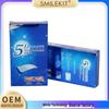 5D Whitening Gel Teeth Stickers - 7 Pairs (14 Stickers)