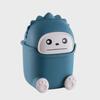 Compact Monster Desktop Trash Bin - Plastic Mini Wastebasket for Home or Office