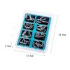 8Pcs/Set Metal Montessori Puzzle Wire IQ Mind Brain Teaser Puzzles Adults Interactive Game Reliever Educational Toys