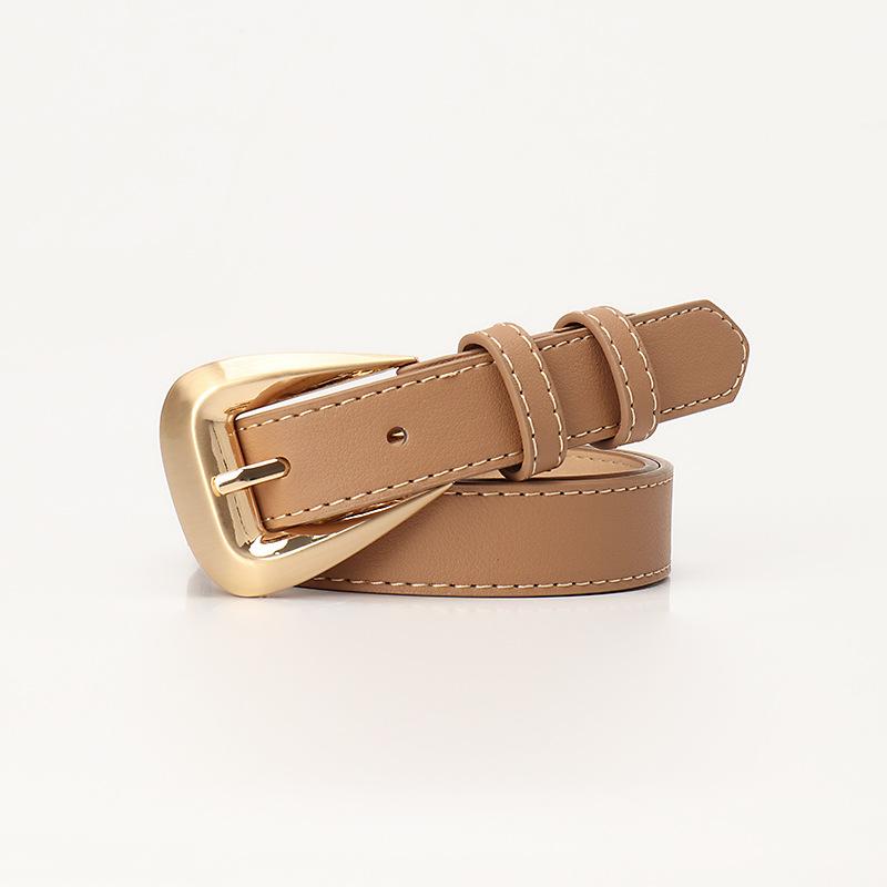Versatile New Niche Trendy Women's Belt Simple Decorative Belt Paired with Jeans Suit Belt for Women