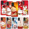 Lucky Cat Maneki Neko Japanese Phone Case For Samsung Galaxy A17 A16 A14 A15 A13 A57 A56 A54 A55 A53 A37 A36 A34 A35 A33 A26 A24
