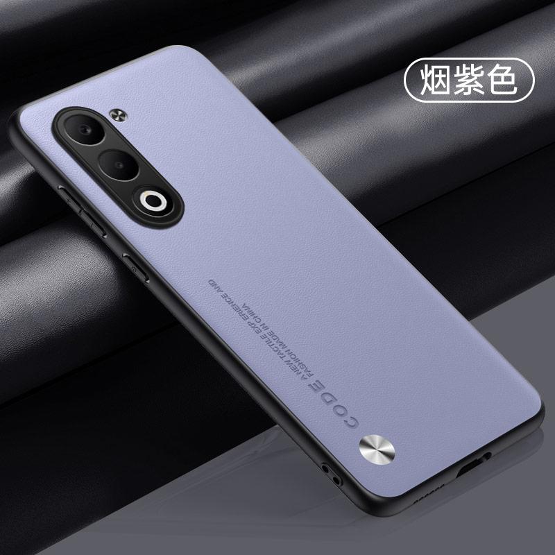Case for OPPO A5 Carbon Fiber PU Leather Cover for OPPO A5X A5 Pro A3X A3 A2 A1 A80 A60 A40 Matte Anti-Shock Plain Cases Bumper