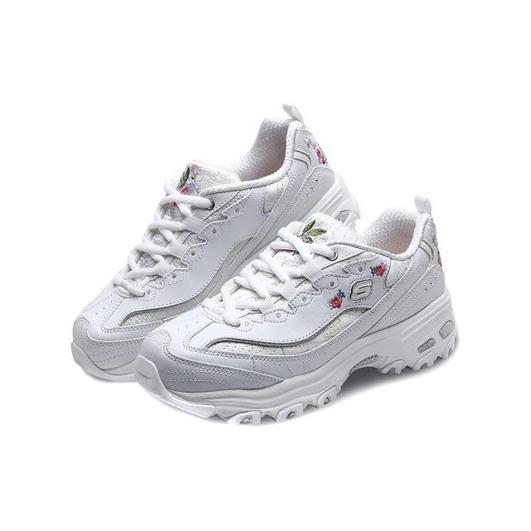 Skechers D'lites 1.0 Gs White Women's 11977-WHT