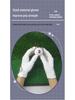 Women's Fingerless Golf Gloves with PU Palm, Mesh Back, and Nano Microfiber Reinforcement (Left Hand)