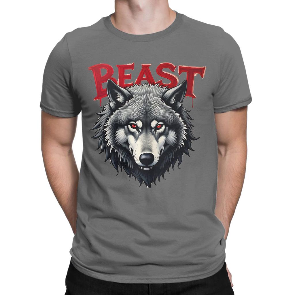 Gym Wolf Graphic 100 Cotton Tshirt Dont Wake The Beast Tees Tops For Unisex