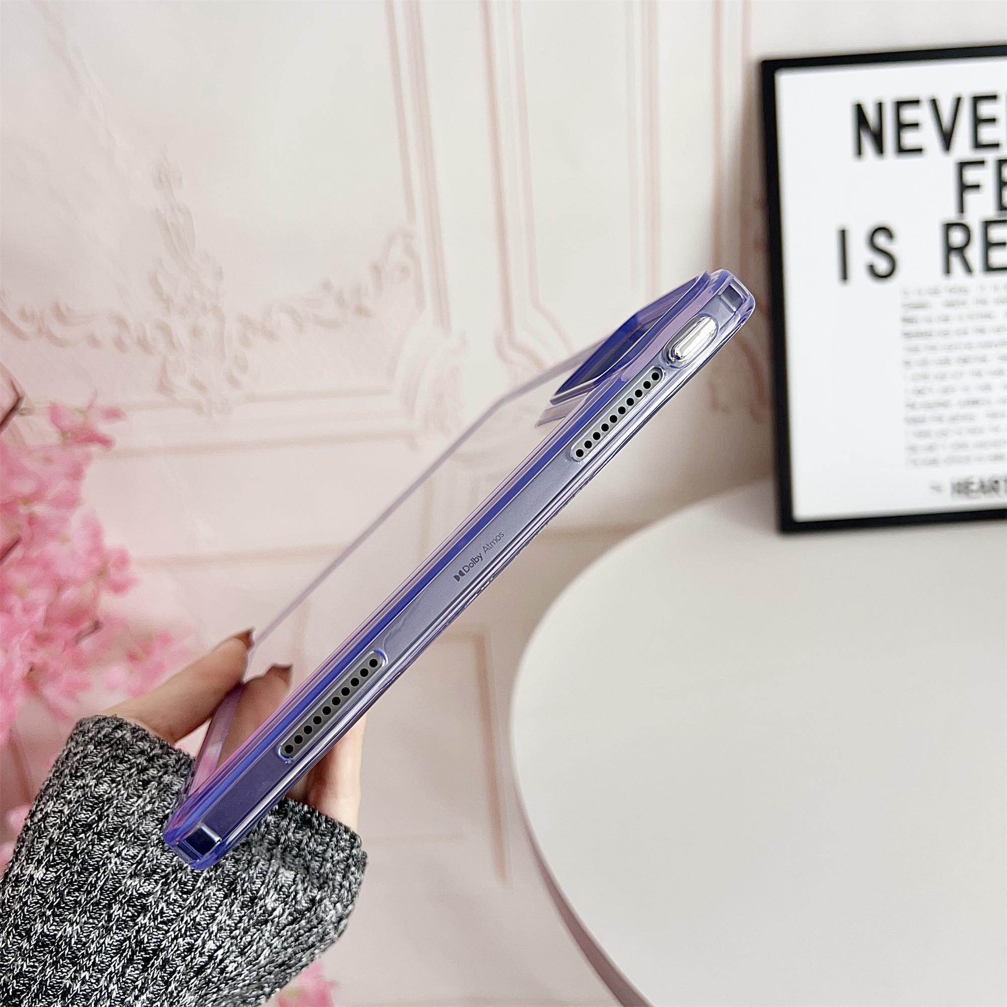 

For Xiaomi Redmi Pad SE Case Transparent Protective Back Cover Grey