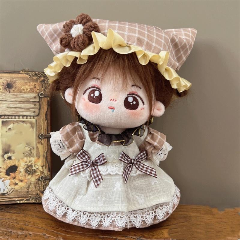 

Suitable for 20cm cute plush doll dresses clothing Accessories mini doll clothing accessories