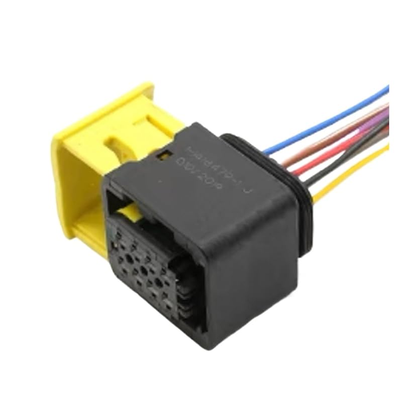 6 7 8 10Pin AMP TE Auto/Energy Sheath Electronic Connector Wiring Harness Plug 1-1418479-1 1564516 1-1703820-1(Yellow)