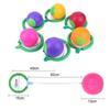 Colorful Children’s Jumping Ball Skip Ball Outdoor Fun Toys Swing Ball Balance Hop Classical Skipping Toy