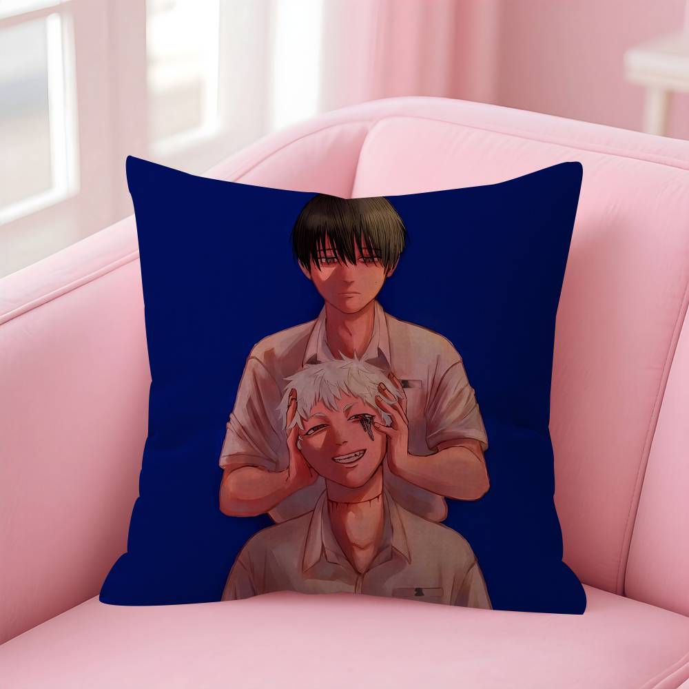 Anime The Summer Hikaru Died Cushion Cover 30x50 Polyester Sofa Cushions Decorative Throw Pillows Home Decoration Pillowcover