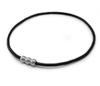 Sports Necklace Erg WAVE x M 49cm and For Table Smartphone Neck Shoulder and More (Black Silver) Men's Women's - Baseball, Tennis, Golf, Marathon,