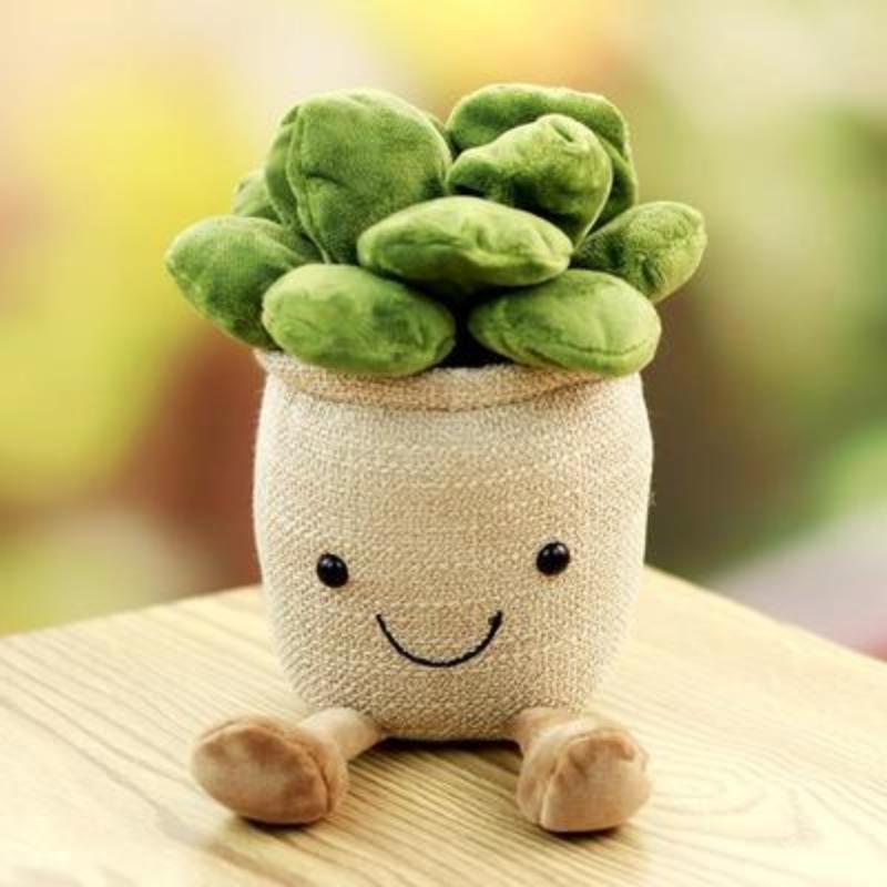 Juguete de peluche con forma de flor de tulipán, simulación de planta suculenta, adorno de interior, decoración, pequeño regalo