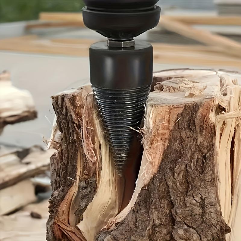 Wood Block Separation Drill Bits Made of Metal, Includes A Wood Block Separation Drill Bit Set with One Drill Bit and Three Matching Screws.