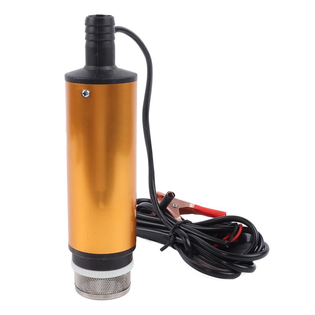 Fuel Transfer Pump 24V Aluminum Alloy Efficient Electric Self Priming Diesel Pump for Car Marine