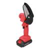 Mini Cordless Electric Chainsaw Garden High Carbon Steel Pruning Chain Saw with Non Slip Handle