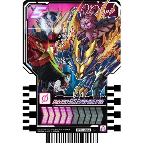 Kamen Rider Gatchard Ride Chemi Trading Cards PHASE:EX02 L Legend Rider Rare 10-Piece Set (Toy)