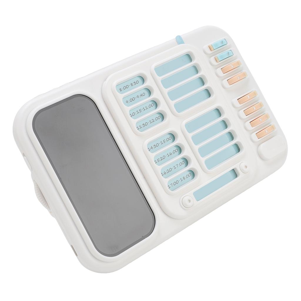 Silent Visual Timer with Planning Board Task Cards Kids Time Manager Alarm Clock for Classroom and Home Use