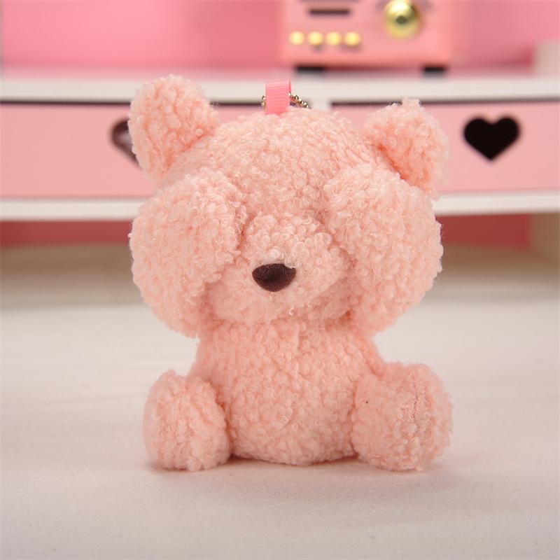 

10 см Подвеска Маленький Медвежонок Мини Медвежонок Брелок Подвеска 3 цвета на выбор розовый