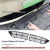 Changan Qiyuan A07 Windshield Insect Screen - Carbon Fiber Exterior Decoration, Painted Black, 24-Model Compatible