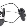 Quick Release Lightweight Battery Clip for Flight Glasses with Belt Buckle Accessory Ensuring Comfort and Performances
