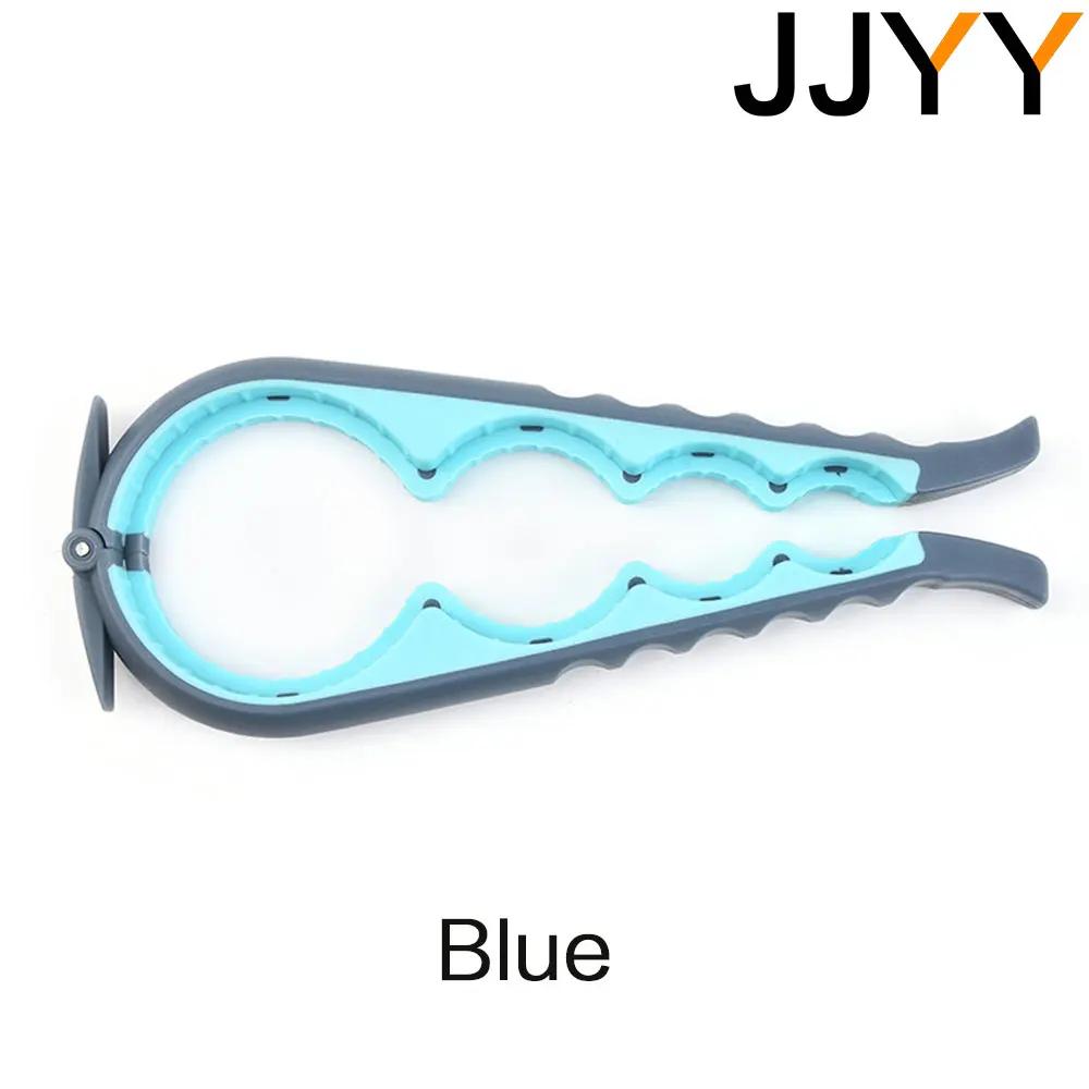 JJYY Dosenöffner Multifunktional Vier in Eins Getränkeflaschenöffner Kappenverdreher Vier-Positionen-Dosenöffner Rutschfester Kappenverdreher