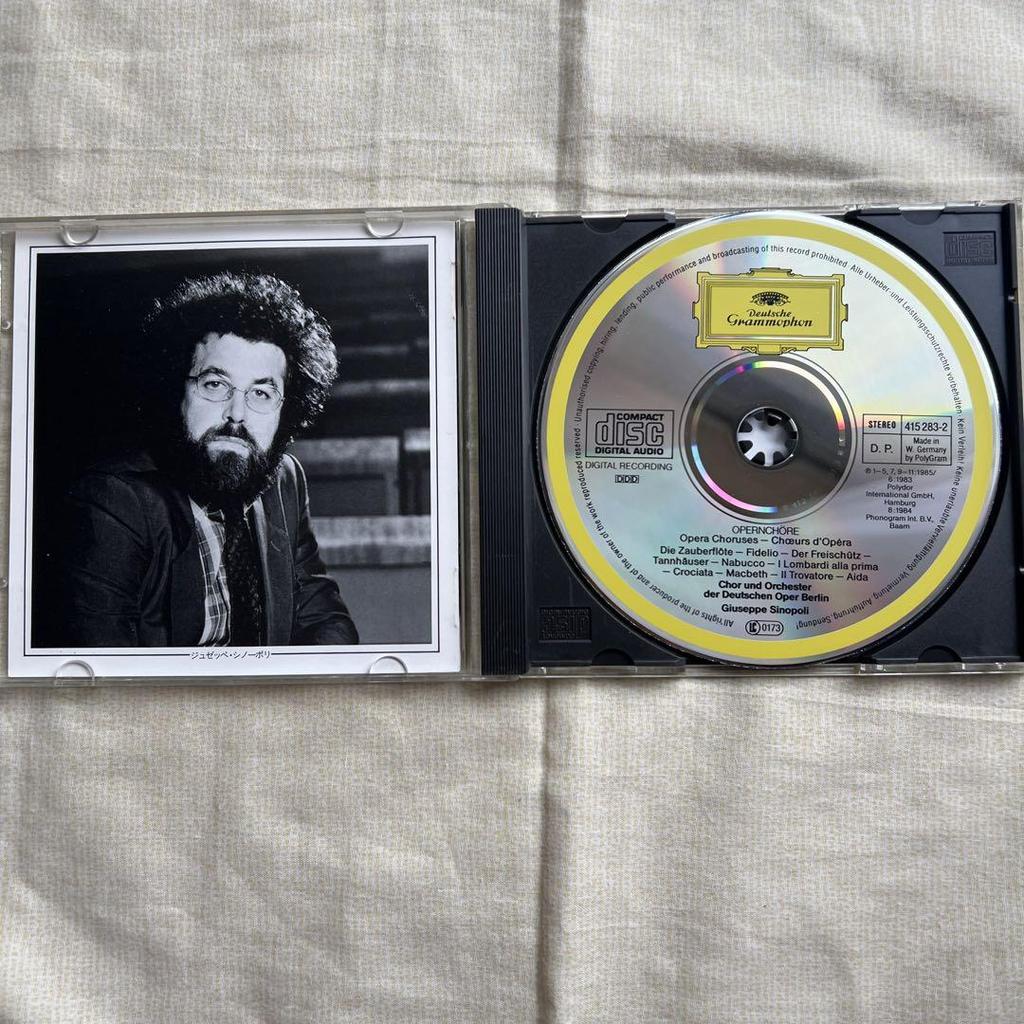 [USED] Opera chorus collection Giuseppe Sinopoli