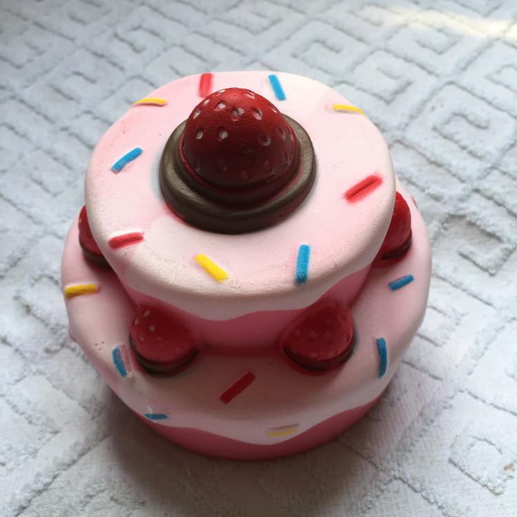 Squishy Strawberry Cake Model With Slow Rebound Pu Foam For Kids And Collectors