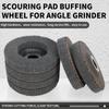 Scouring Pad Non-Woven Grinding Wheel Nylon Fiber Abrasive Buffing Grinding Disc  Polishing