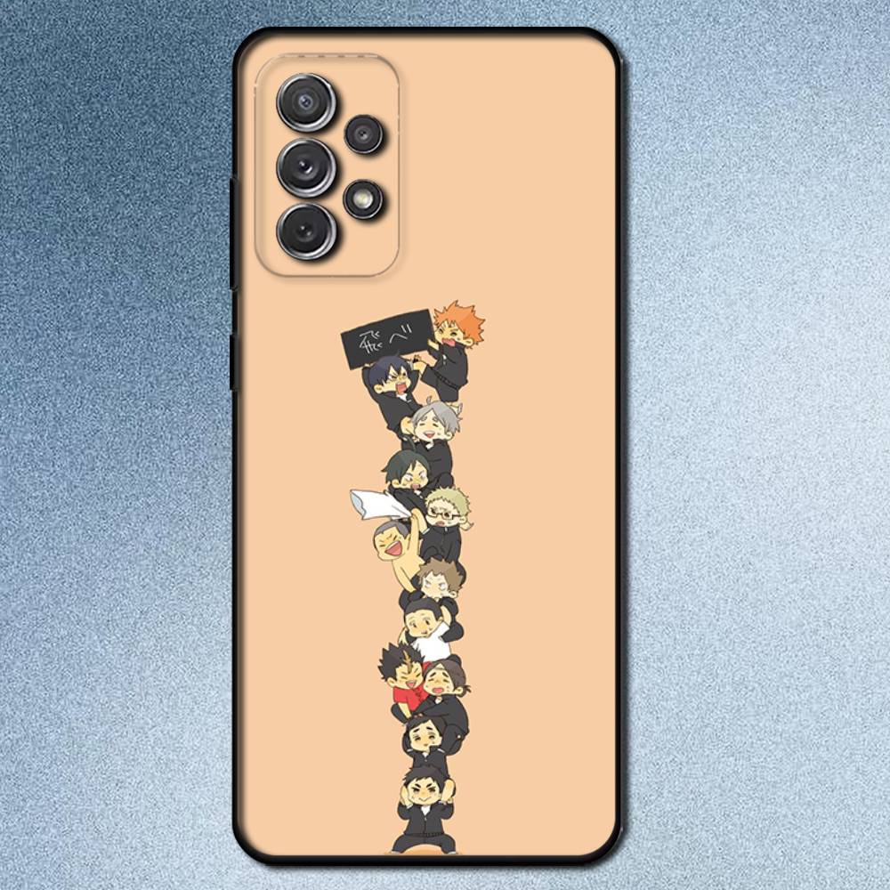 

Чехол для телефона Amine H-Haikyuu для Samsung S25, S24, S21, S22, S23, S30, Ultra, S20, Plus, Fe, Lite, Note, 10, 9, 5G Черный Samsung S205G