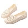 Buy One and Get One Free Summer PVC Hole Shoes Breathable Hollow Women's Shoes Soft-soled Mother Shoes Flat-soled Bag Head Beach Shoes