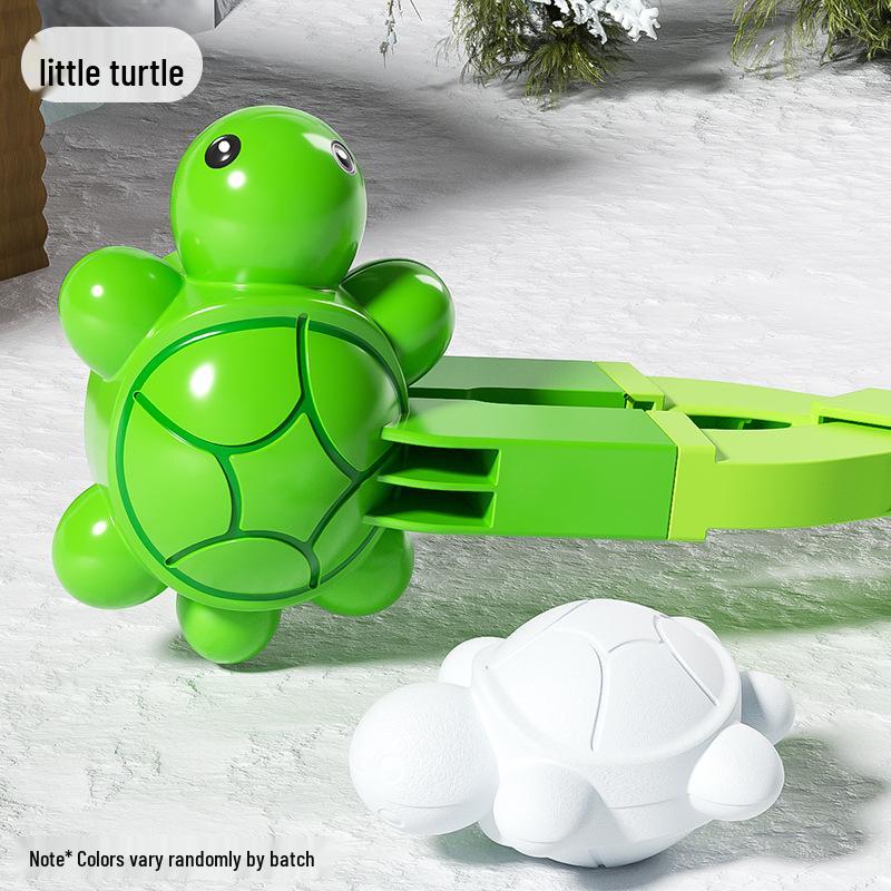 Children's Winter Snowball Maker: Duck Mold & Snowman Tool Set