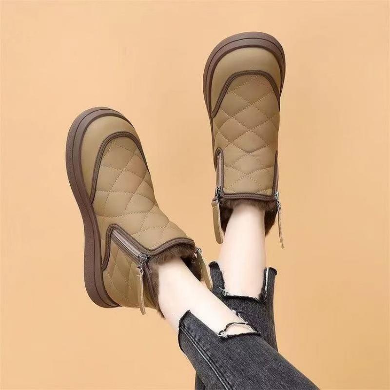 Snow Boots for Women Winter Style with Plush Women's Shoes Warm Boots Thick Cotton Shoes Women's Boots