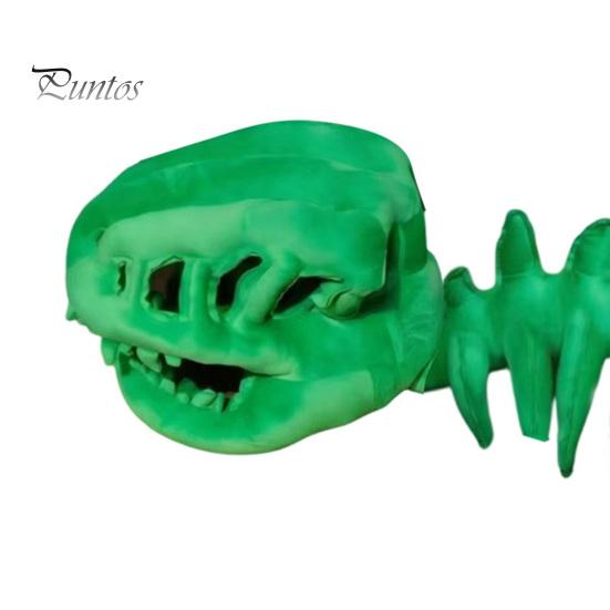 Costume di Halloween per Animali Domestici Piccoli, Costume da Scheletro di Dinosauro per Gatti, Abito con Cappuccio in Peluche, Abbigliamento Carino Spaventoso e Comodo per Gattini, Dolcetto o Scherzetto, Foto Divertente